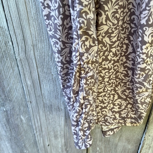 Women’s Vintage Marilyn Monroe Night Dress And Robe Set Size Small Mauve & White - Picture 11 of 12